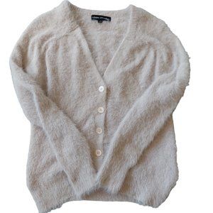 Catherine Malandrino short fuzzy cardigan